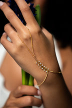 Magnolia Muse Gold Hand Chain