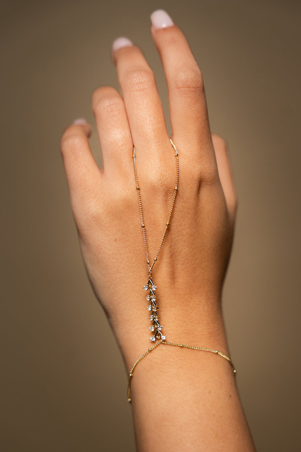 Magnolia Muse Gold Hand Chain
